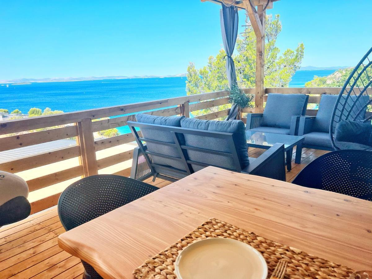 D-View Premium Mobile Home - Panoramic Seaview - 150 M From Beach, Free Parking Drage Ngoại thất bức ảnh