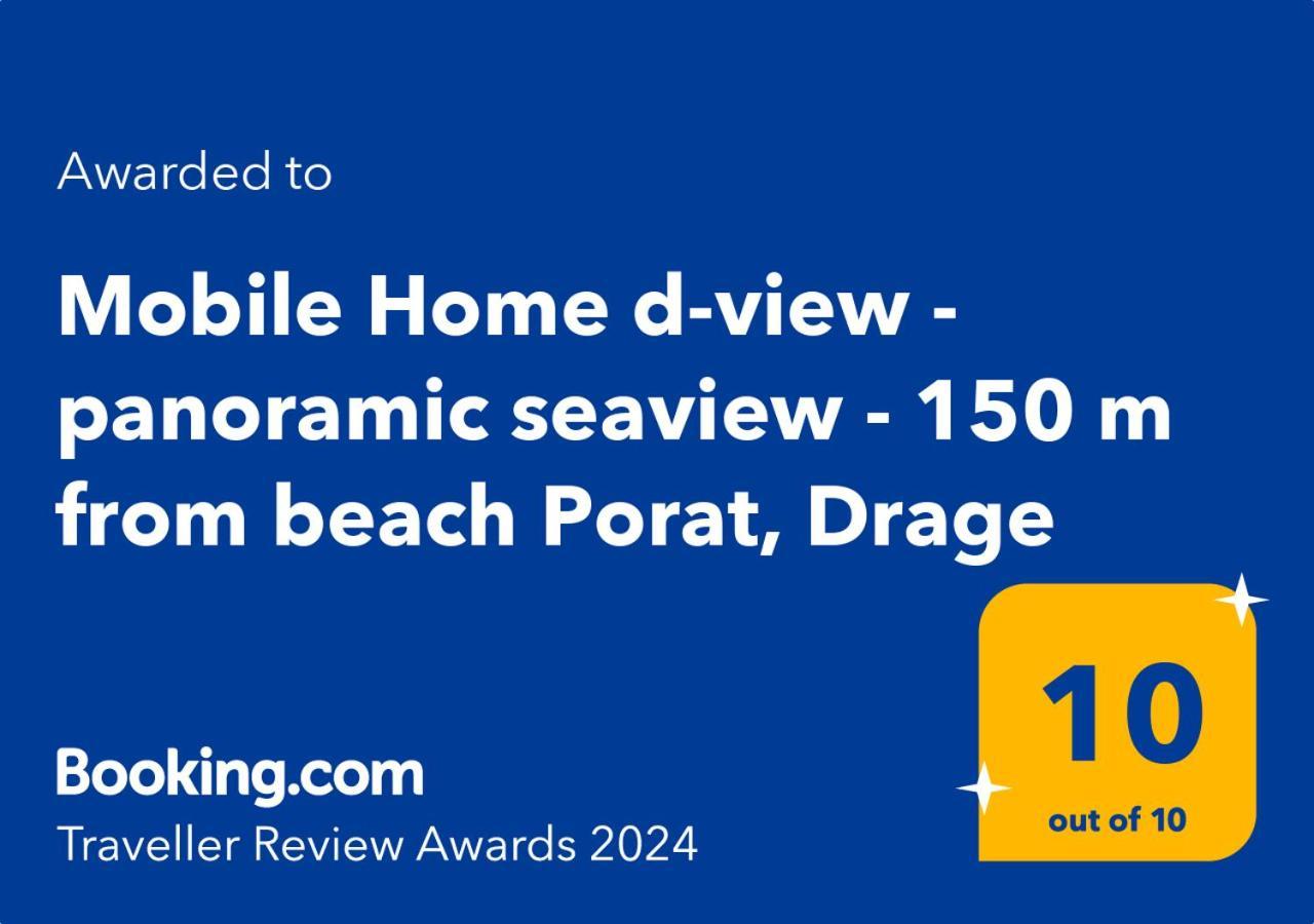 D-View Premium Mobile Home - Panoramic Seaview - 150 M From Beach, Free Parking Drage Ngoại thất bức ảnh